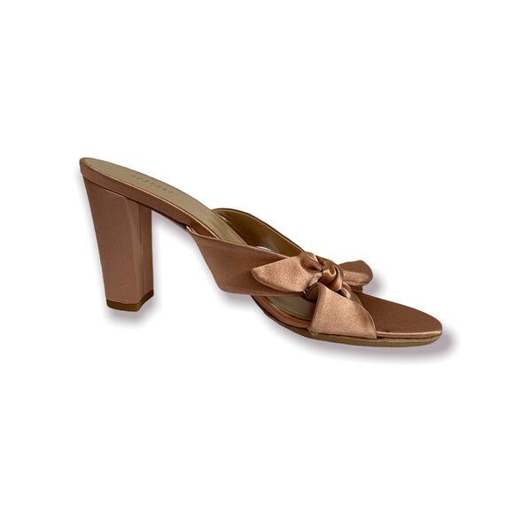 Barneys New York Laila Blush Mules - Picture 1 of 9